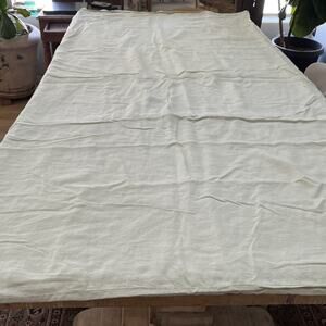 Eileen Fisher Home Duvet Cover Double Queen Size 100% Linen Home Bedding